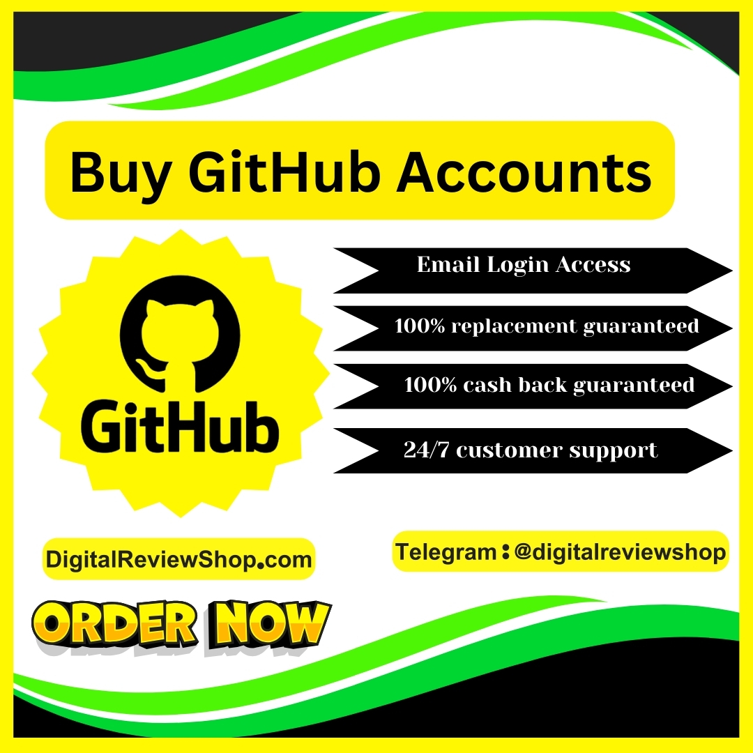 Buy GitHub Accounts - 2025 DigitalReviewShop