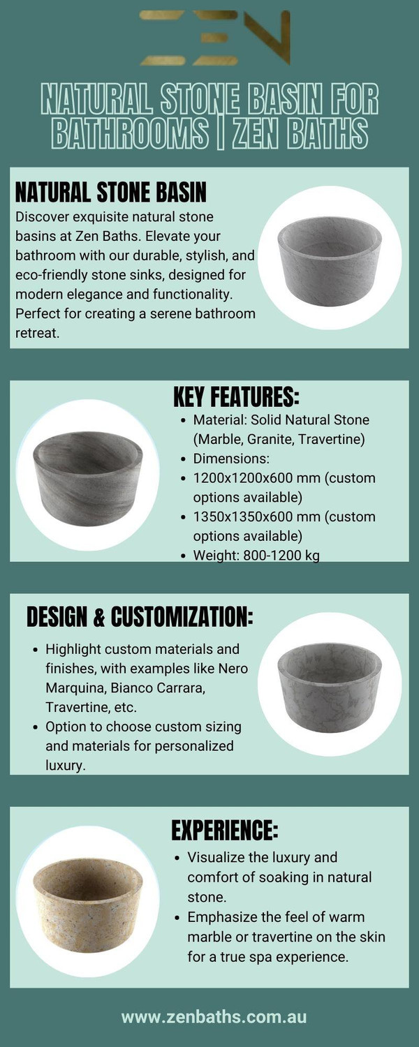 Natural Stone Basin for Luxury Bathrooms | Zen Baths - JustPaste.it