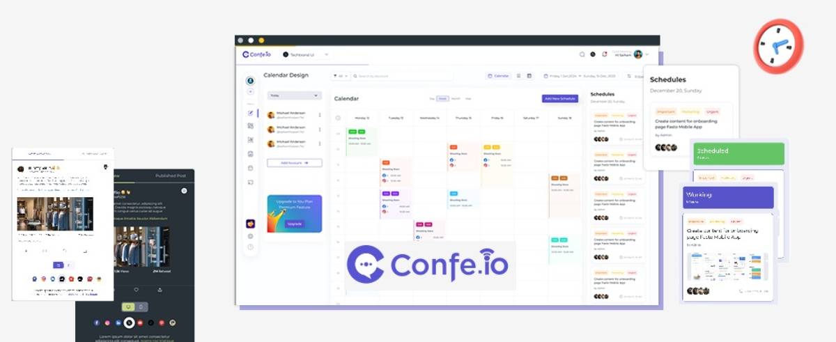 Confe - Simplify Social Media Management