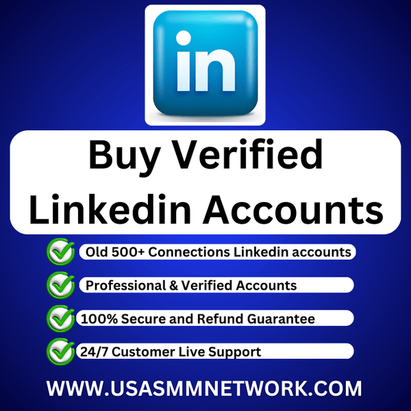 Buy Verified Linkedin Accounts | 500+ Connections Accounts