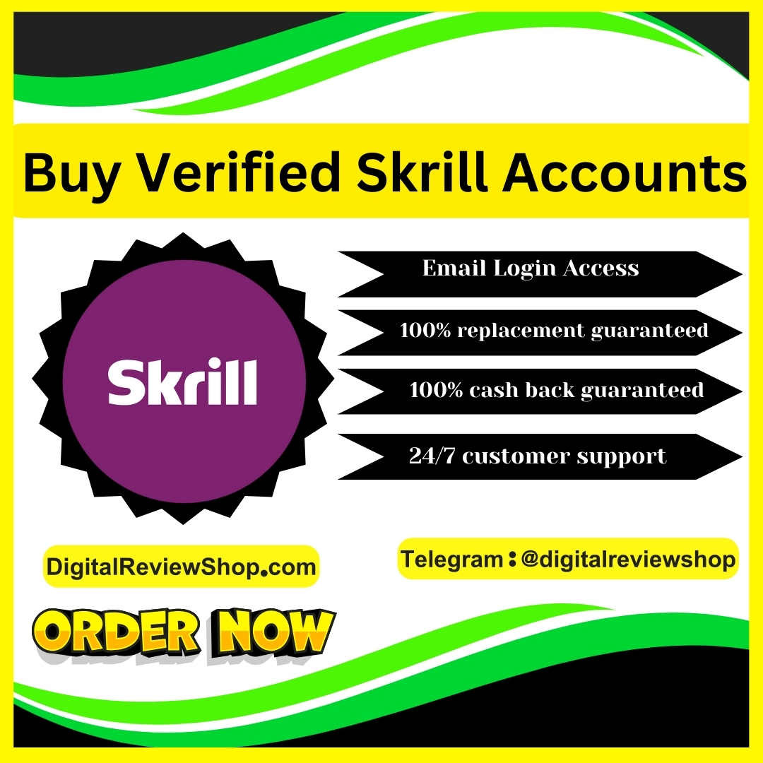 Buy Verified Skrill Accounts - Top Payment Gateways 2025