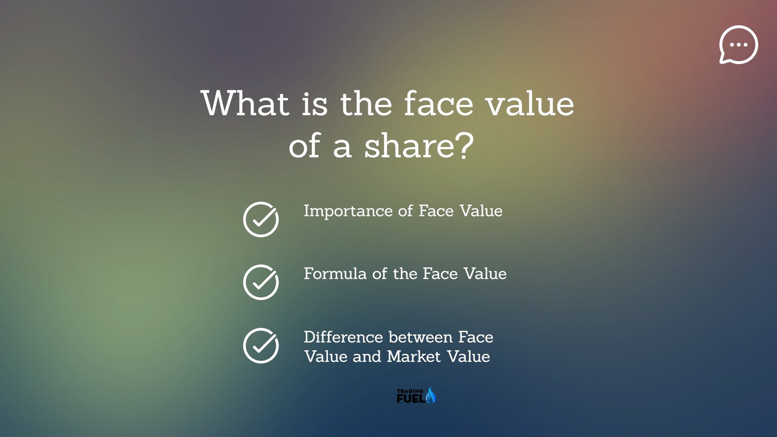 What is Face Value of Share? - Trading Fuel