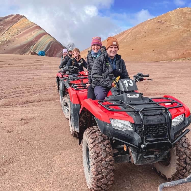 Off-Road To A Natural Wonder: Discover The Beauty Of Rainbow Mountain On An Exciting ATV Tour - Era Halati
