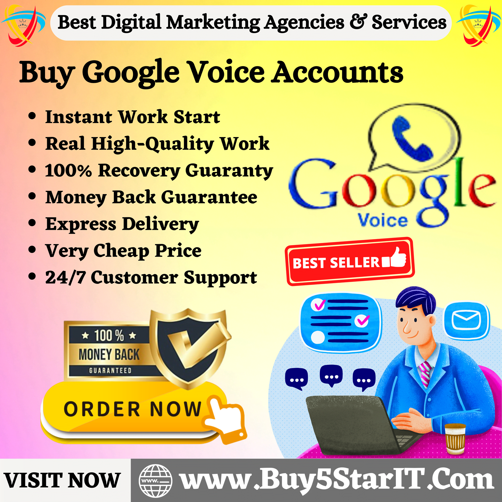 Buy Google Voice Accounts - Safe & Verified Google Voice