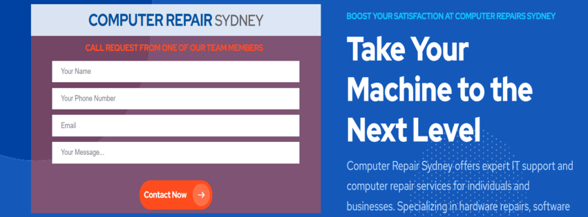 Computer Repair Sydney Cover Image