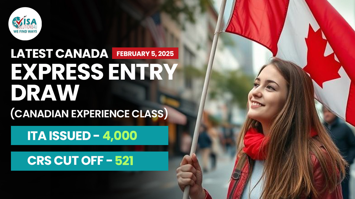 IRCC Conducts another Express Entry Draw for Canadian Experience Class Candidates