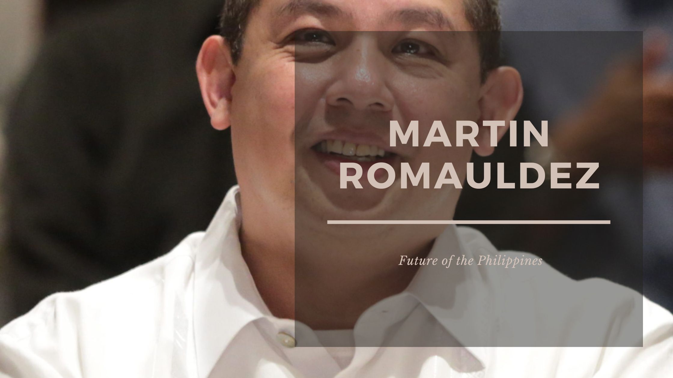 Martin Romauldez Cover Image