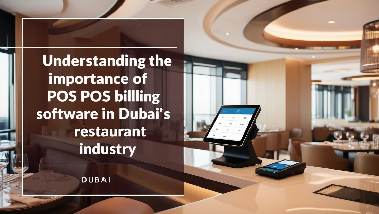 Understanding the Importance of POS Billing Software in the Dubai Restaurant Industry - POS Software in Dubai