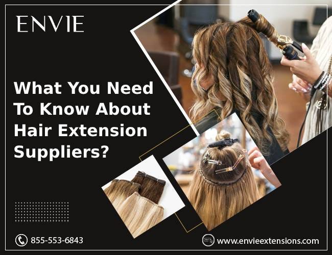 What You Need To Know About Hair Extension Suppliers? | by ENVIE Extensions | Jan, 2025 | Medium