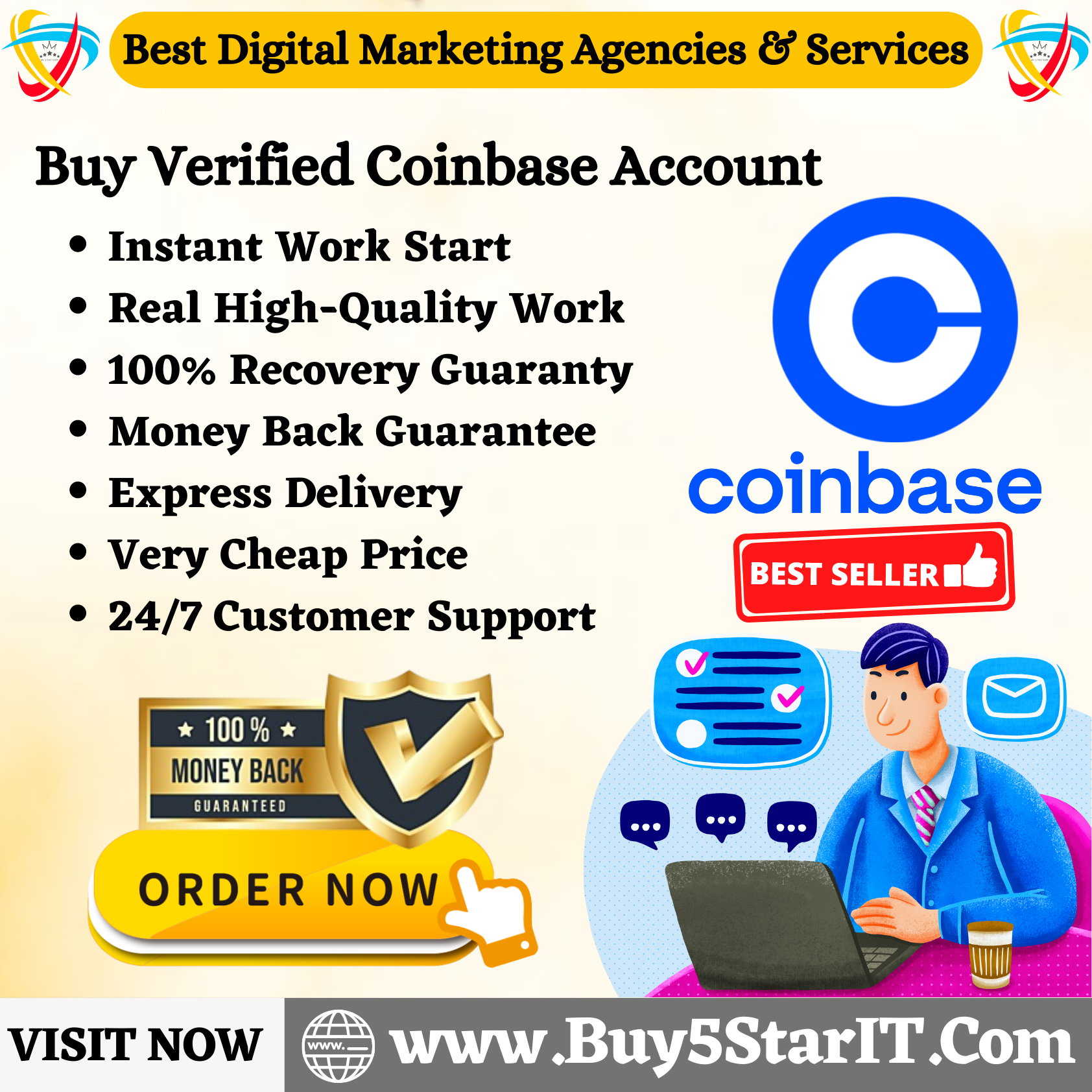 Buy Verified Coinbase Account - Secure Your Transaction 2024