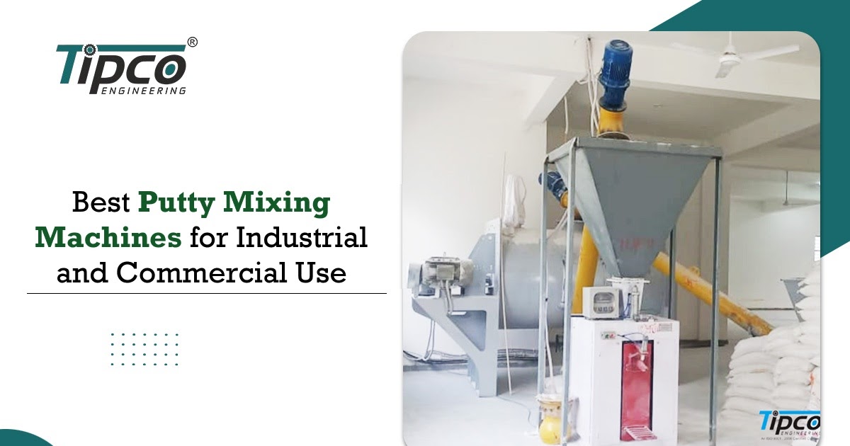 Best Putty Mixing Machines for Industrial and Commercial Use