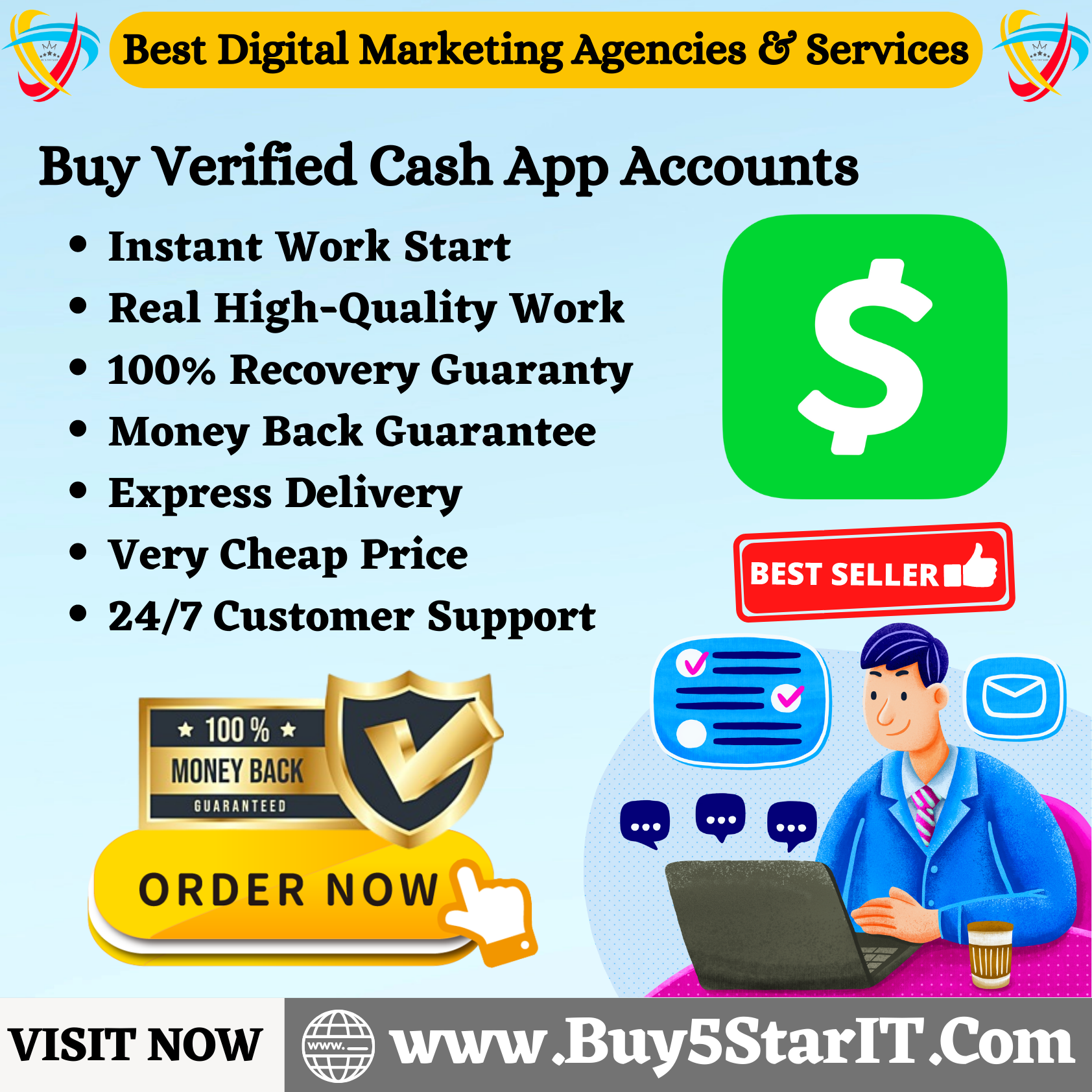 Buy Verified Cash App Accounts - BTC enabled Or non enabled