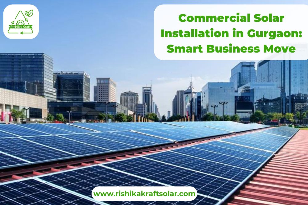 Commercial Solar Installation in Gurgaon: Smart Business Move - ViralSocialTrends