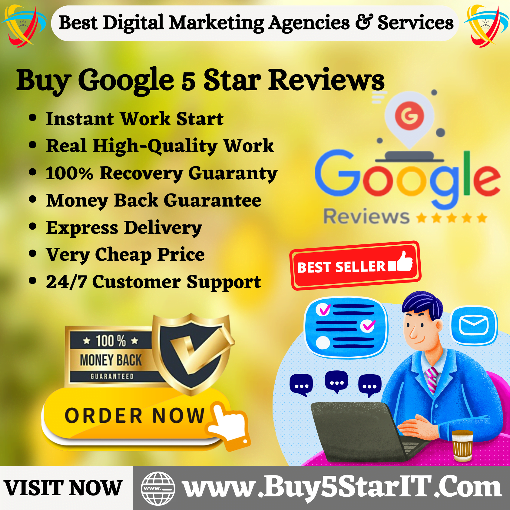 Buy Google 5 Star Reviews - 100% Safe & Legit, Cheap Rate Reviews