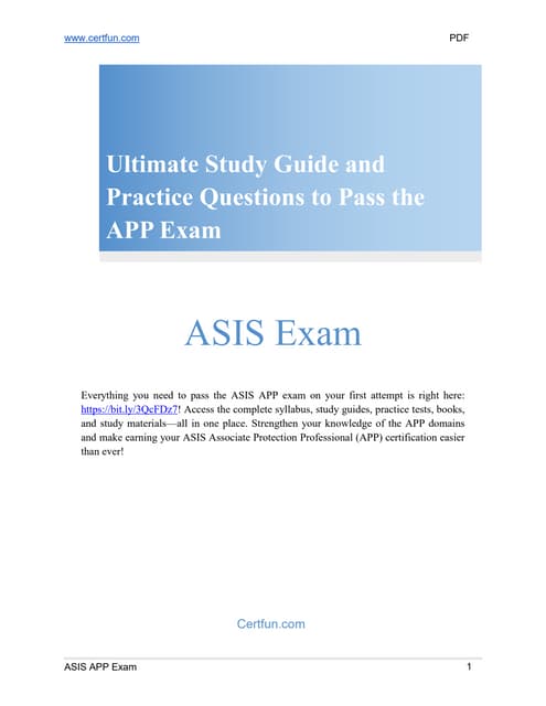 Ultimate Study Guide and Practice Questions to Pass the APP Exam.pdf