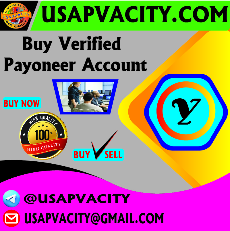 Buy Verified Payoneer Accounts - 100% Verified and Genuine