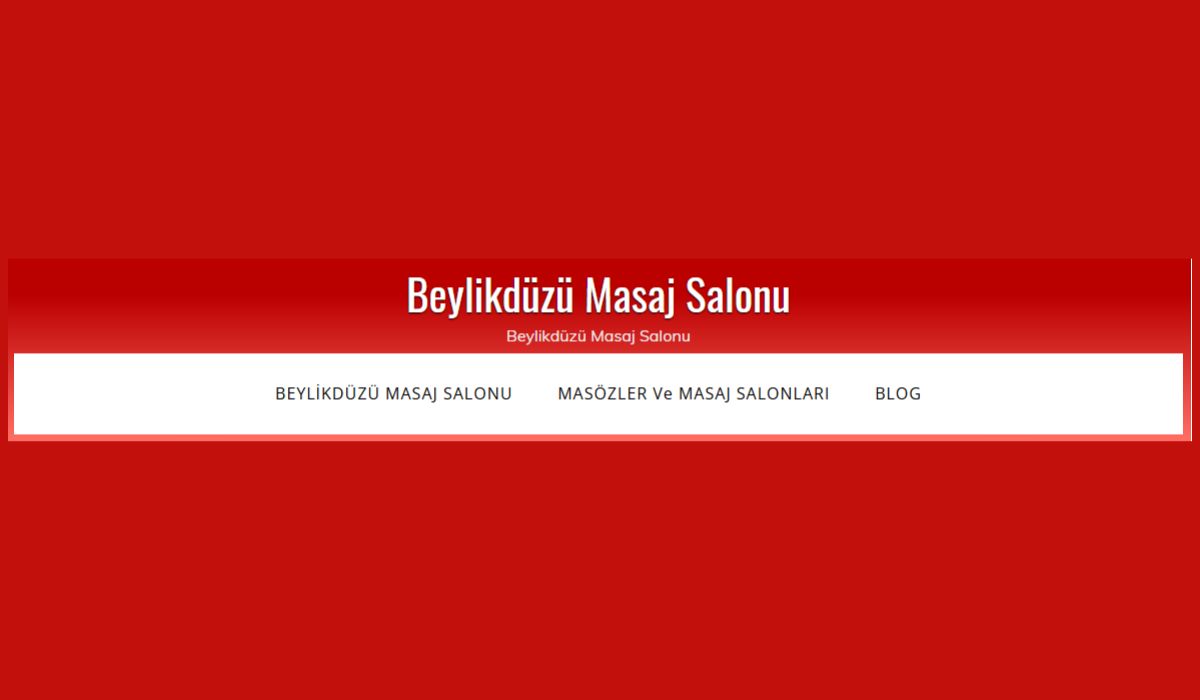 Beylikduzu Masaj Spa Salonu Cover Image