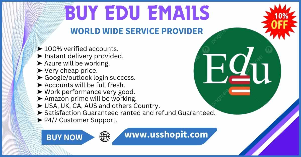 Buy Edu Emails - 100% Premium Quality Edu Address - USShopit