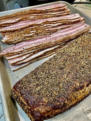 Black Pepper Bacon - Bacon Strips - Who Loves Bacon | Food Manufacturer | Bakersfield