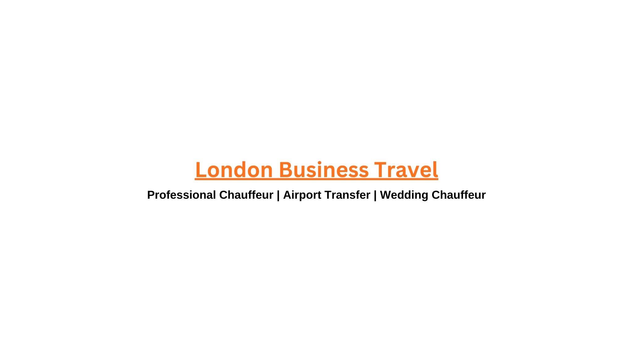 London Business Travel Cover Image