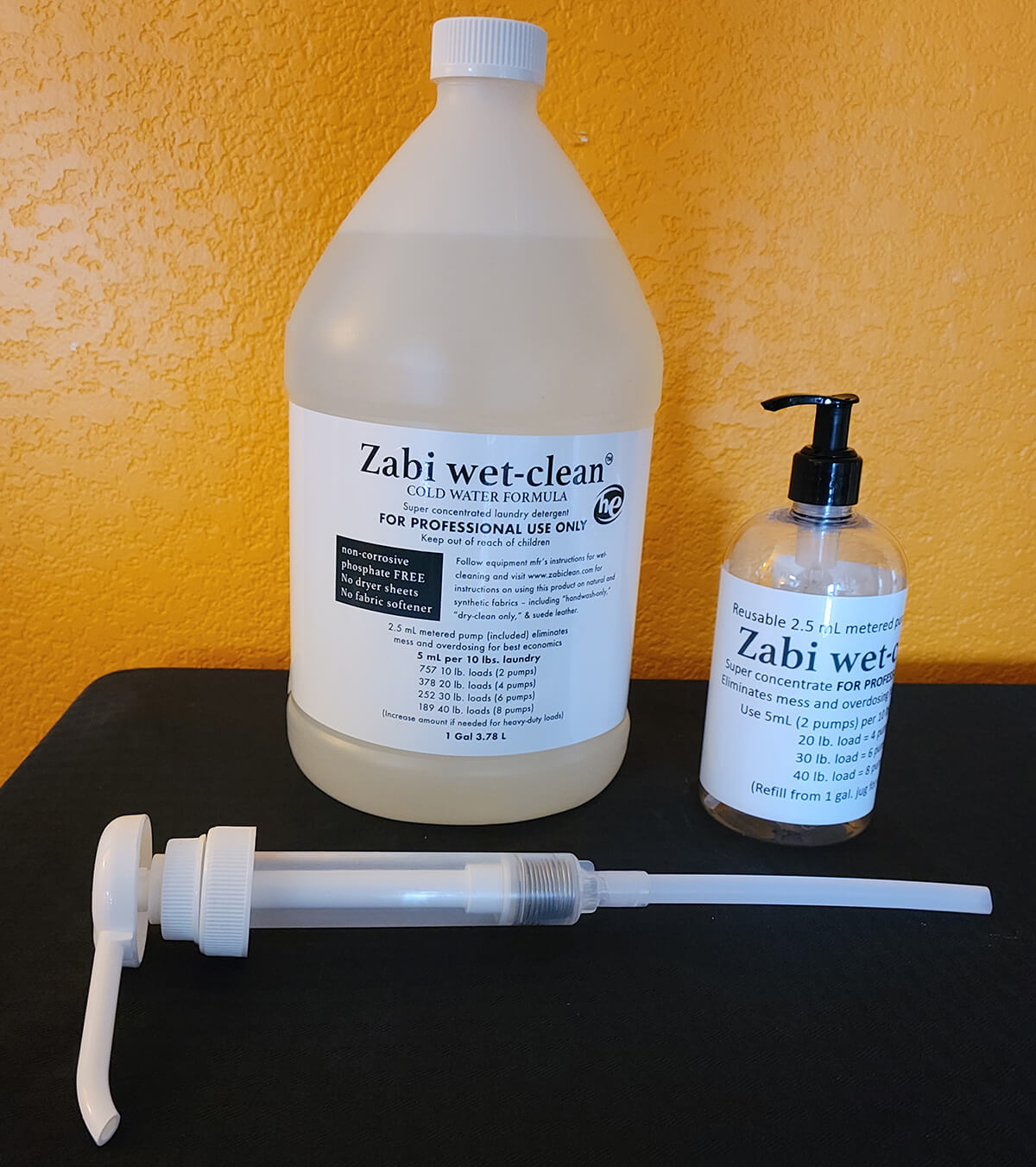 ZABI wet-clean™ Cold Water Formula, Single Gallon - Zabi Clean