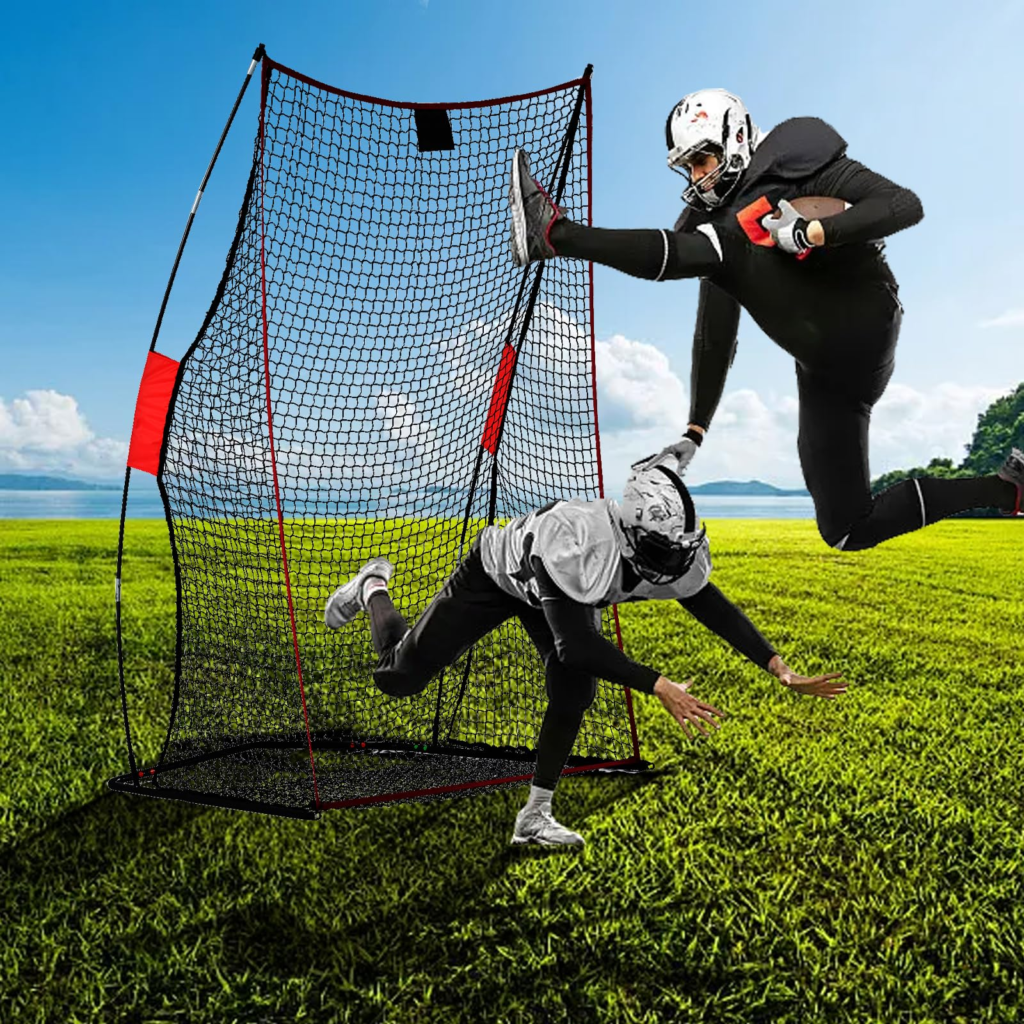 Portable Football Kicking Net for Precision and Power Training