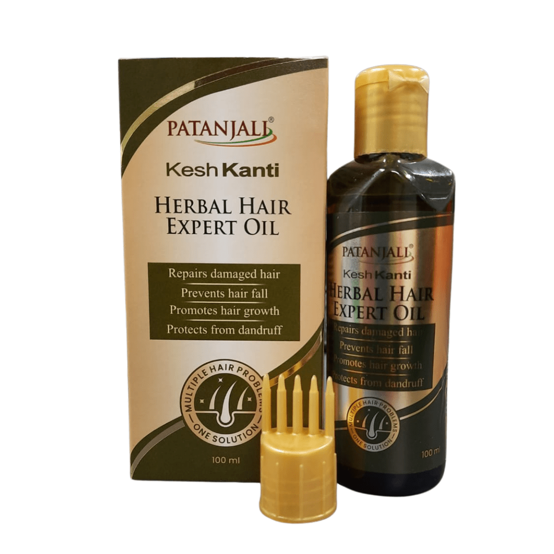 Patanjali Kesh Kanti Herbal Hair Expert Oil 100ml - Ayurveda Herbals UK