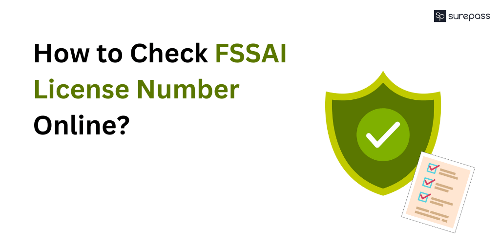 FSSAI License Number Check | Verify FBO - SurePass