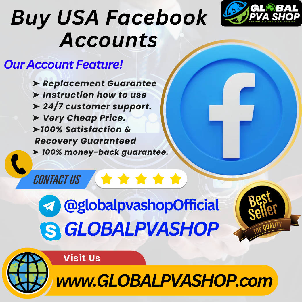 Buy USA Facebook Accounts – We Provided 100% Authentic Account