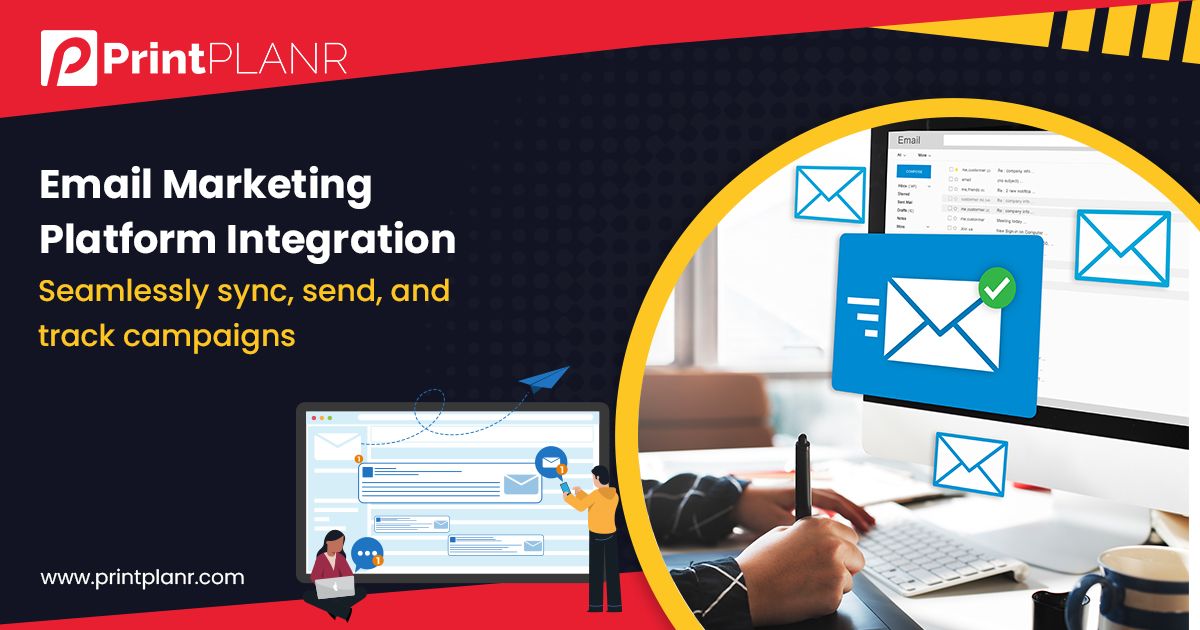 Automate Email Marketing with Mailchimp Integration | PrintPLANR