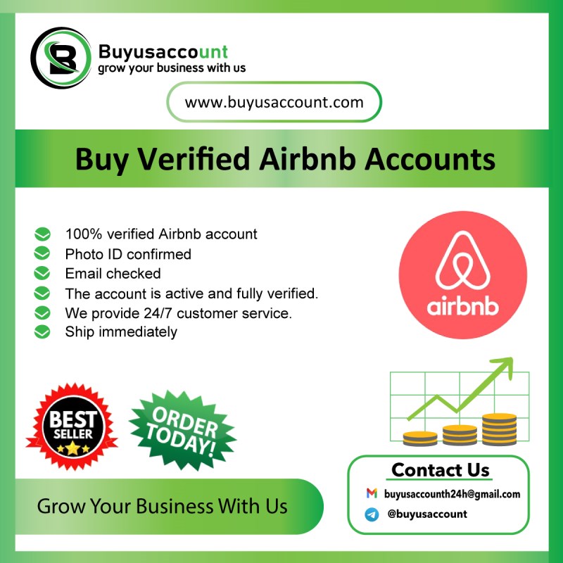 Buy Verified Airbnb Accounts - 100% Verified & Login Guarantee.