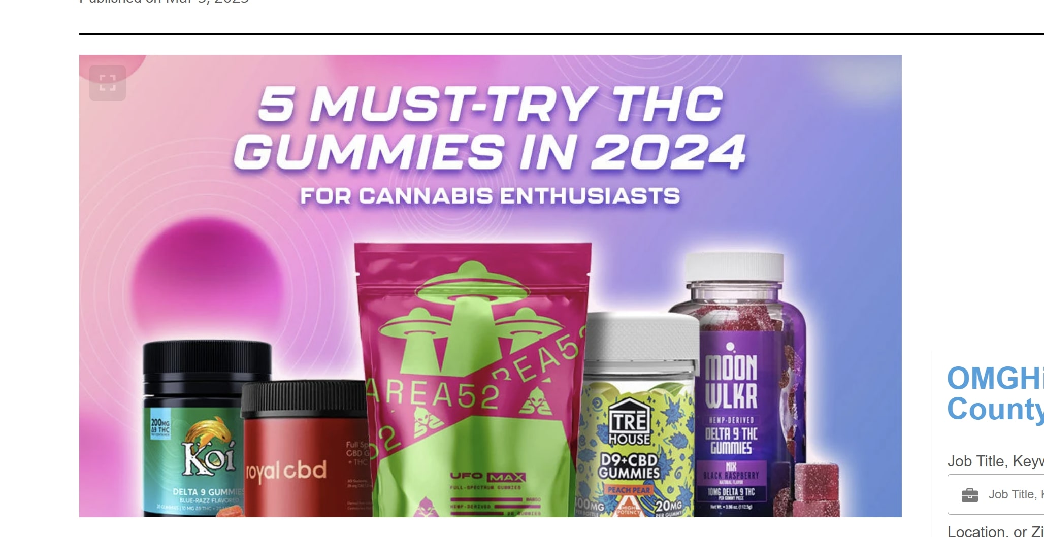 THC Gummies Cover Image