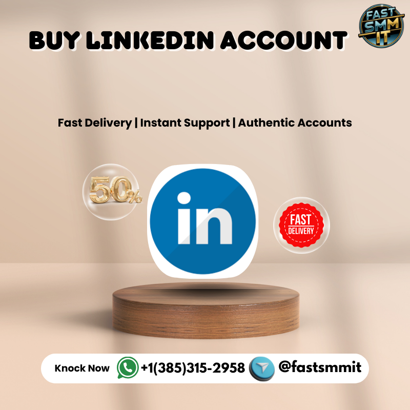 Buy Linkedin Accounts verified accounts in 2025