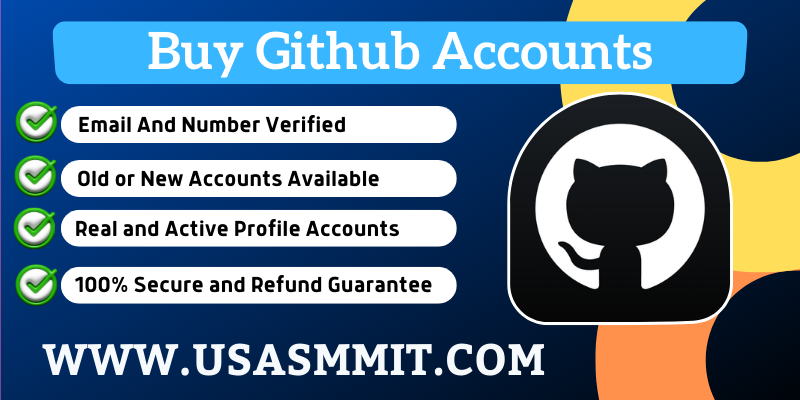 Buy GitHub Accounts With Contributions History, Stars, Repositories and Followers - USASMMIT