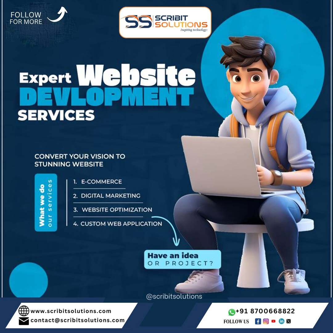 ImageVenue.com -             Transform your vision into a stunning website!  From E-commerce platforms to custom web applications, our expert team at Scribit Solutions brings your ideas to life.  Services we offer-  E-commerce Development  D.jpg