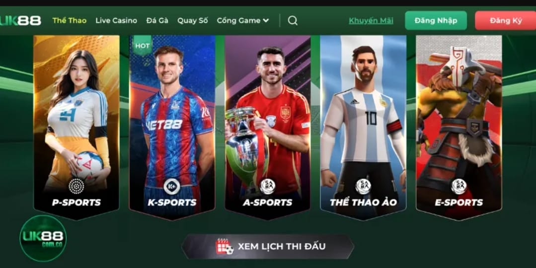 UK88 Cổng Game Cá Cược Cover Image