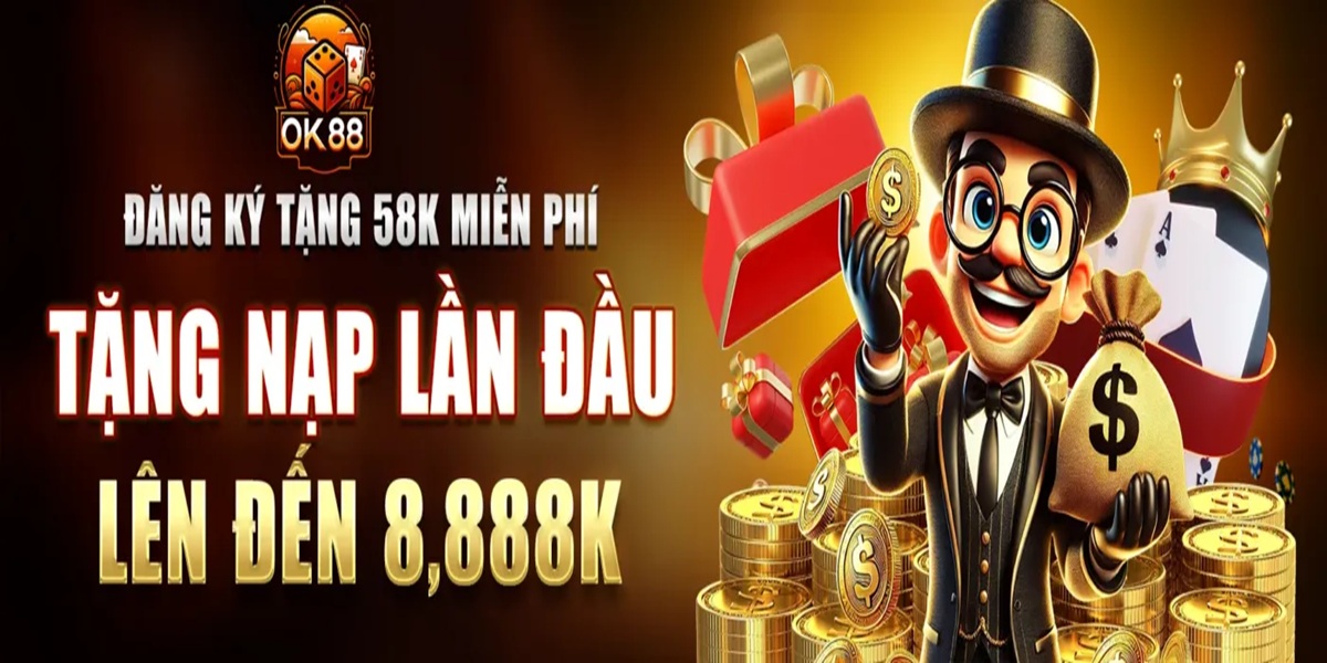 OK88 Cổng game đổi thưởng hot hit tại Châu Á Cover Image