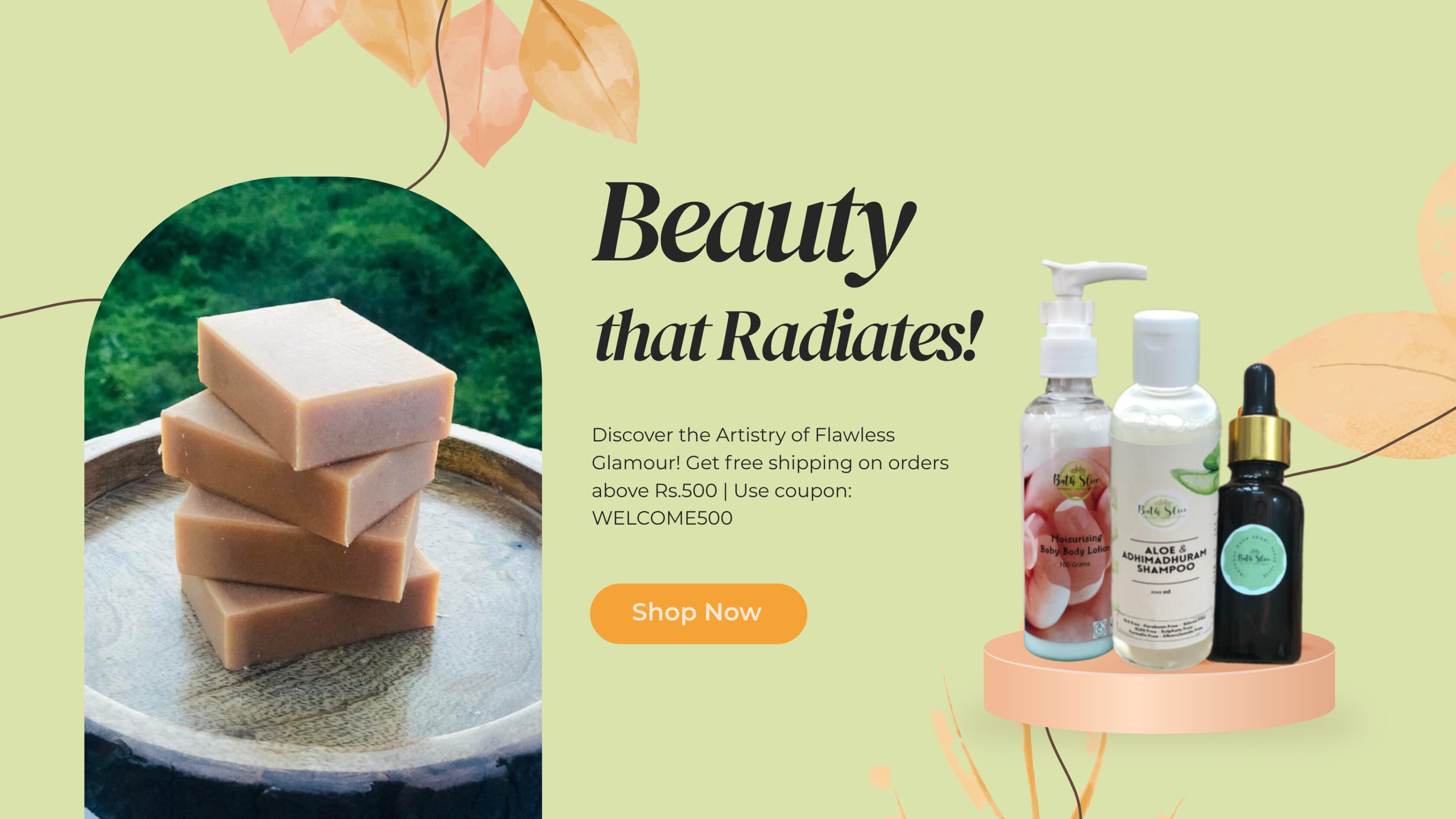 Bathslice - Natural - Handcrafted - Cold process Soaps