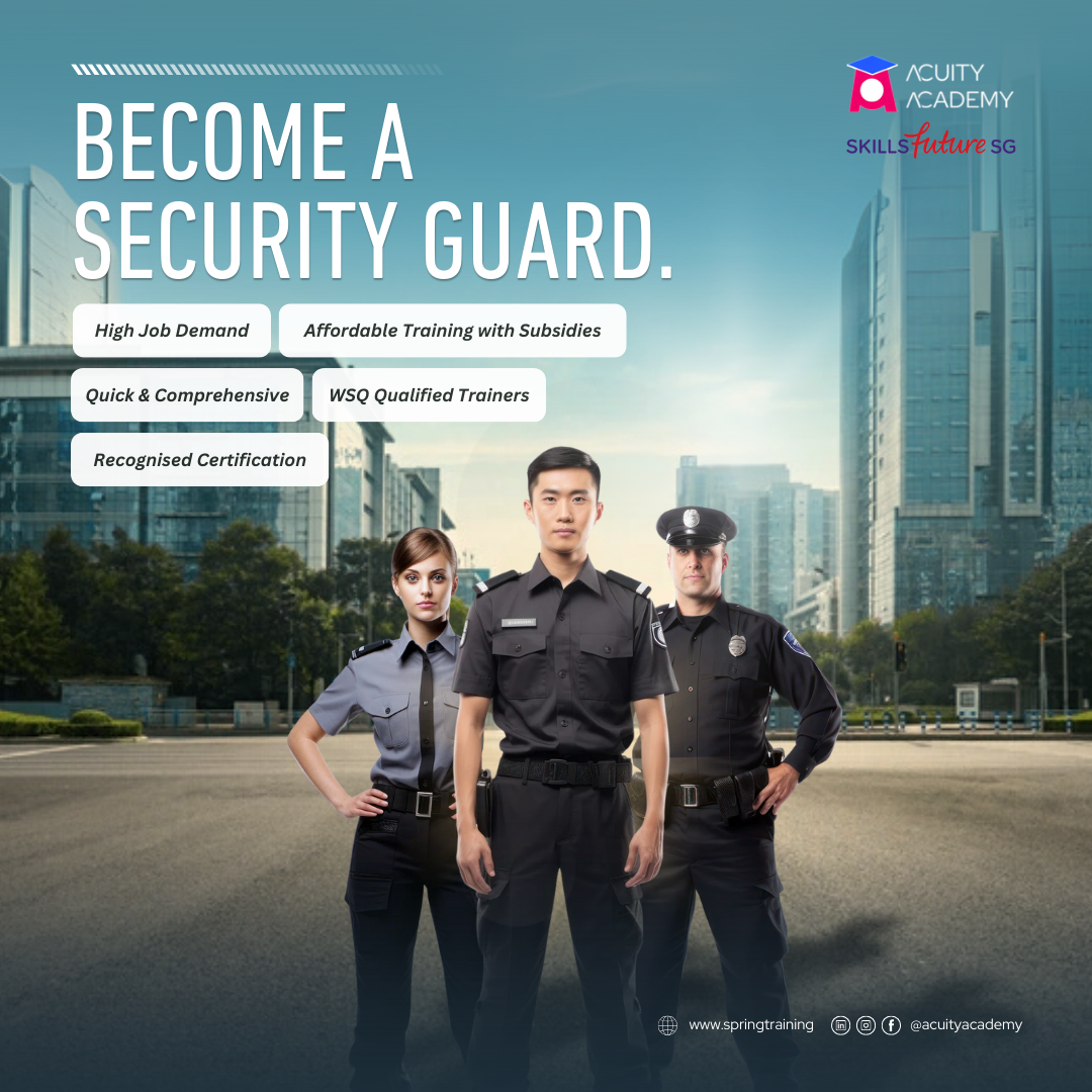 PWM Security Supervisor Course Singapore | Training Program