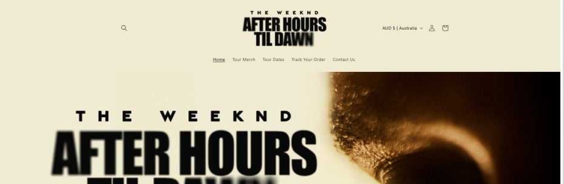 The Weeknd Merch Cover Image