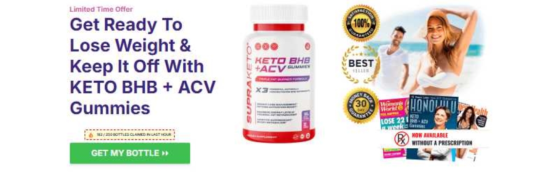 Supra Keto BHB + ACV Gummies Cover Image