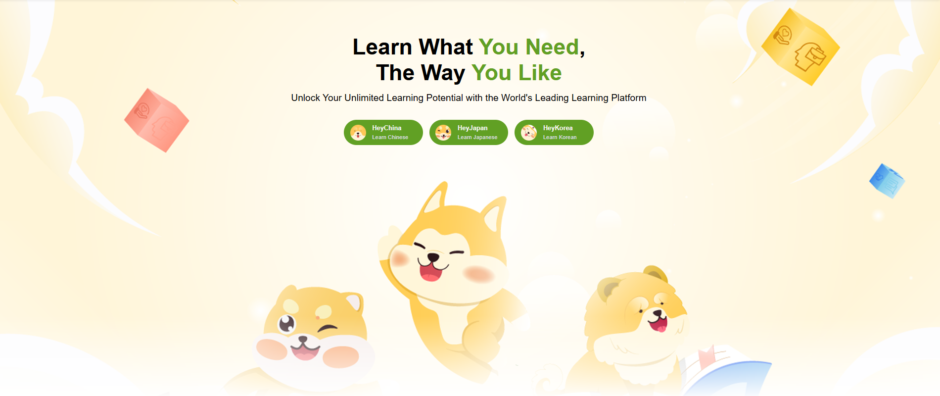 Hey Learning Cover Image