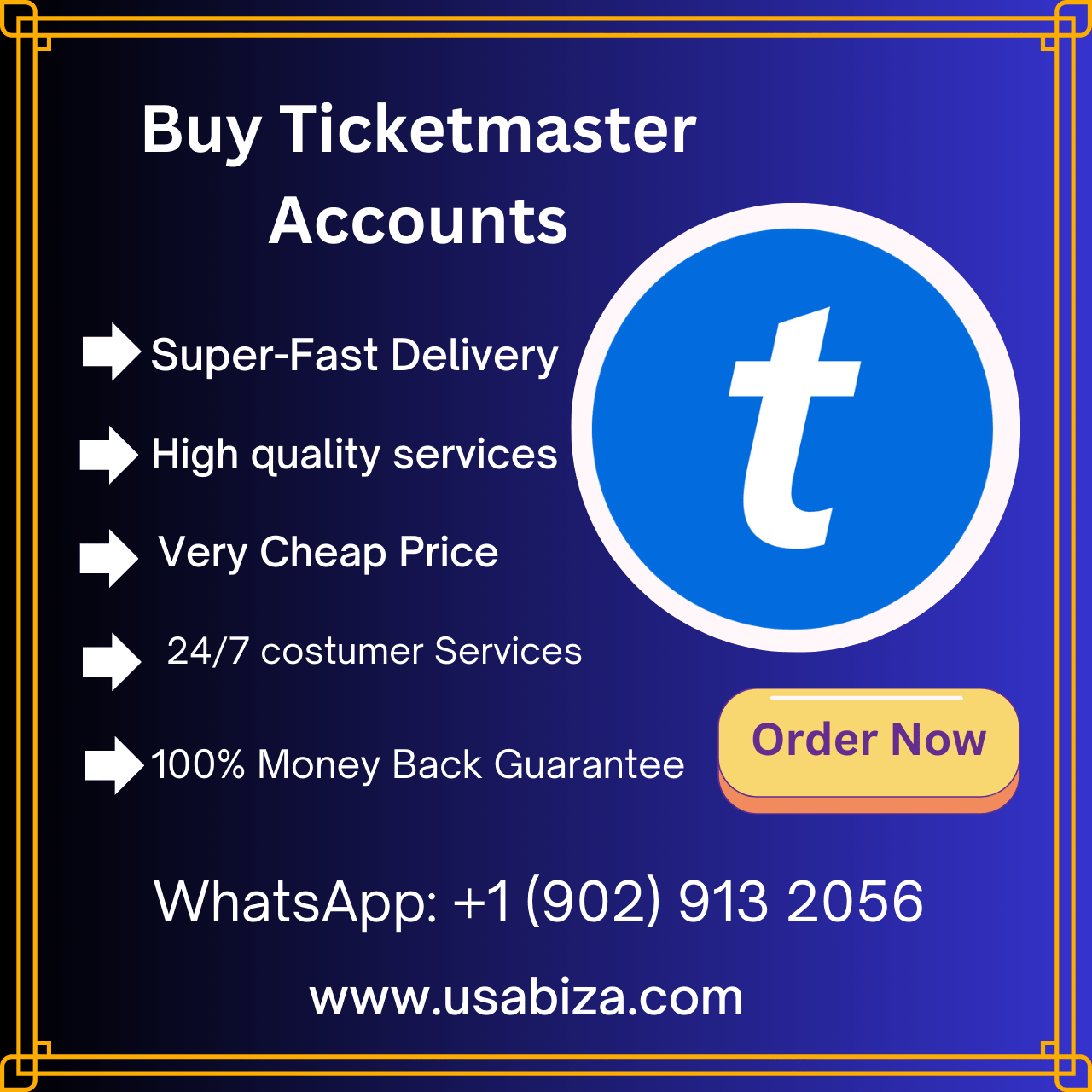 Buy Ticketmaster Accounts -