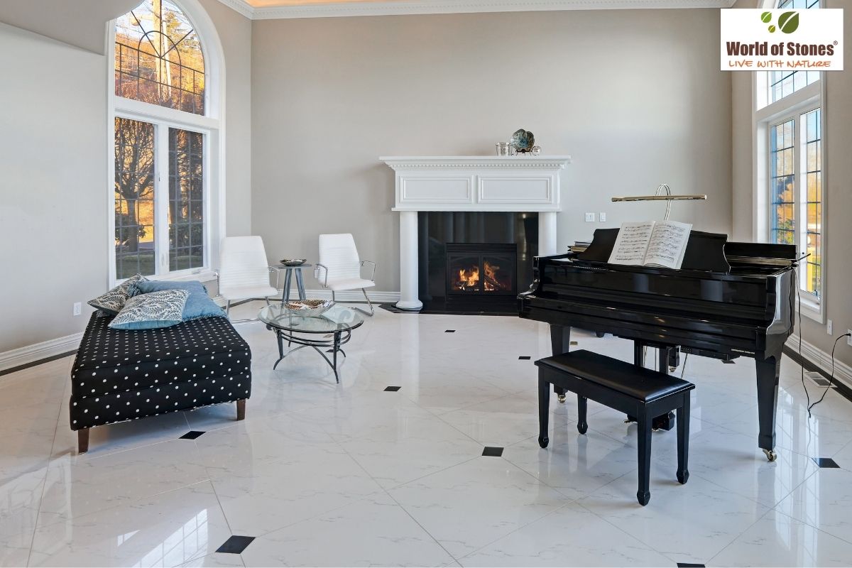 Best Marble for Flooring in India (2025 Guide) | World of Stones