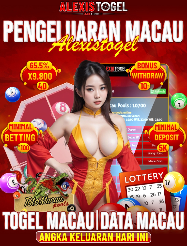 Pengeluaran Macau Alexistogel ⚡️ Togel Macau | Data Macau | Angka Keluaran Hari Ini