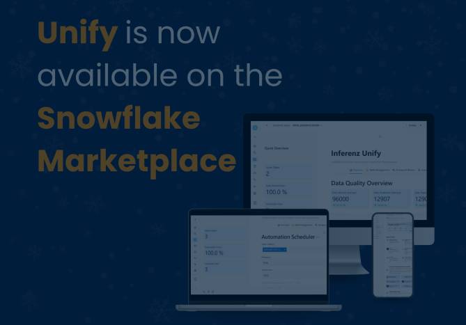 Unify by Inferenz | Healthcare Data Dedupe App on Snowflake