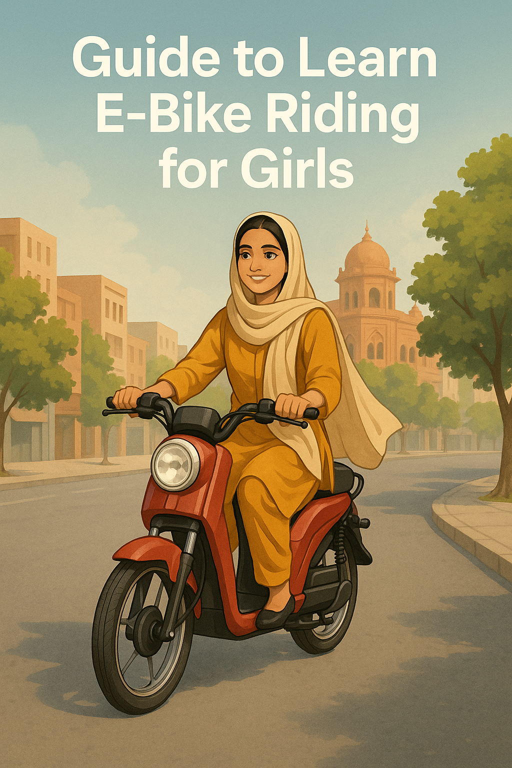 Guide to Learn E-Bike Riding for Girls | by Sana Mubeen | Jul, 2025 | Medium